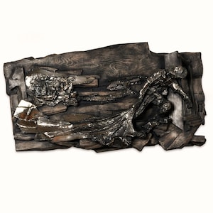 希少　Finesse Originals 壁掛け　アート Finesse Originals Fiberglass Wall Art - Etsy