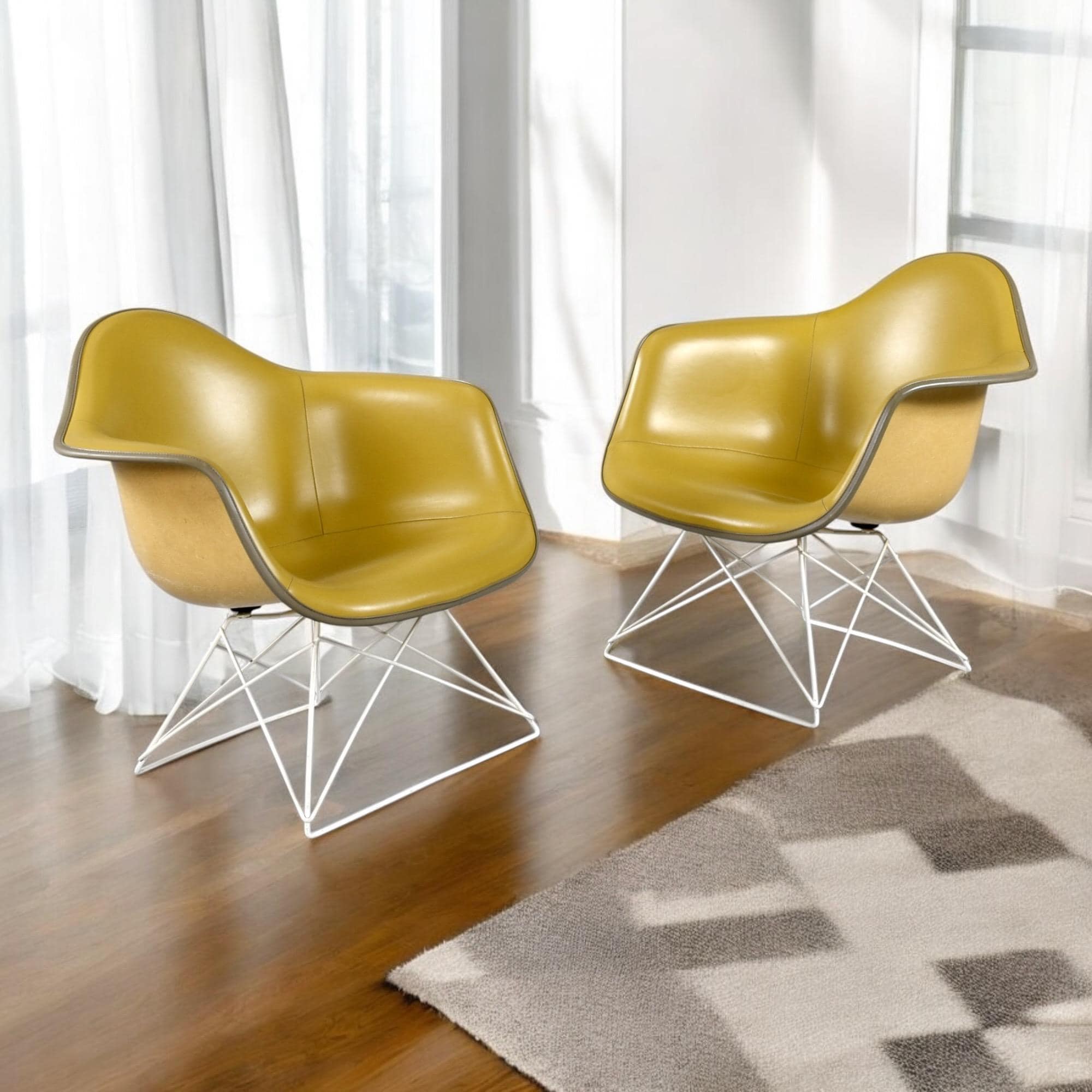 Yellow Shell Chair