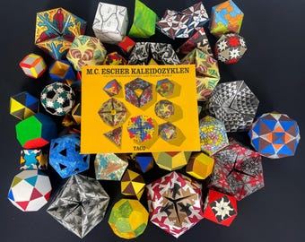 M.C Escher Kaleidozyklein Book with Origami Designs