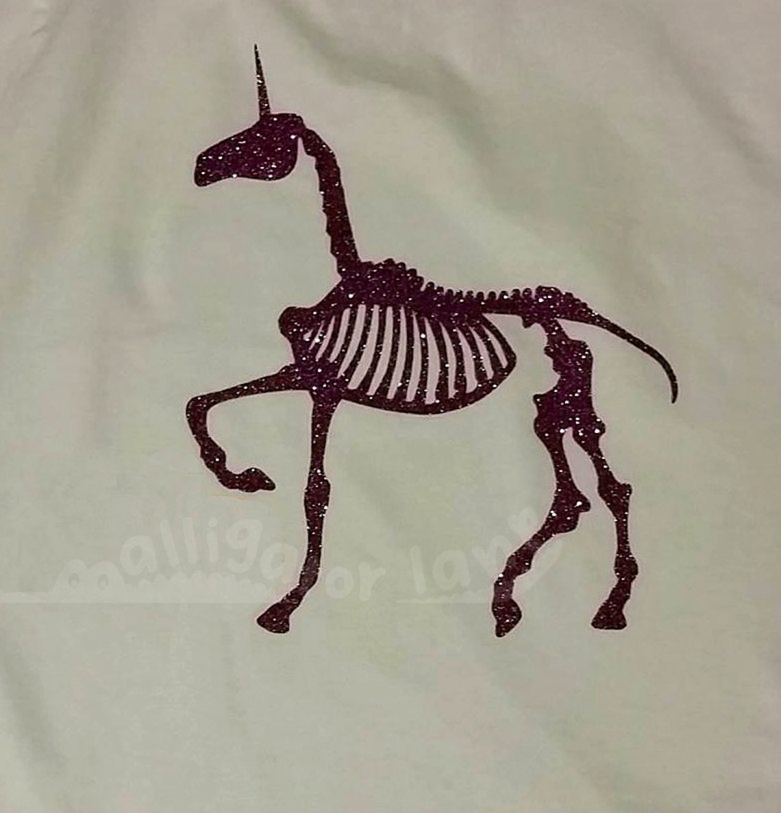 unicorn skeleton t shirt