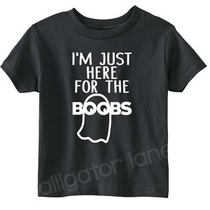 Ghost BOOBS one piece boobs Halloween Breastfeeding bat breastfed baby bodysuit one piece baby funny baby shirt t shirt image 1