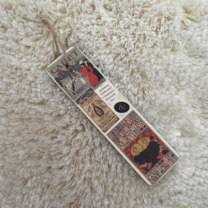 Hand-decorated bookmark