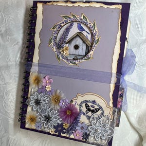 Gorgeous Purple Junk Journal