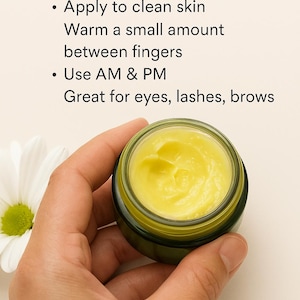 Organic Night Cream-Serum for Dry and Hormonal Skin | Anti-Aging (30 ml) image 2