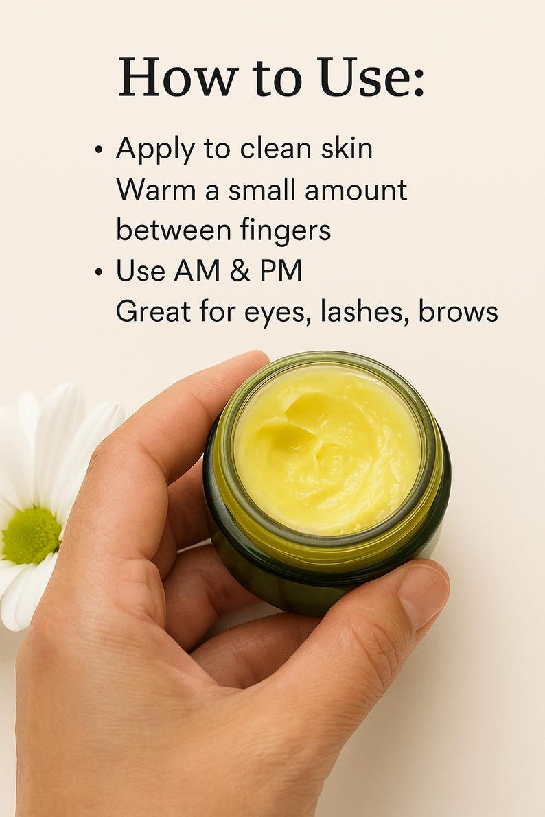 Organic Night Cream-Serum for Dry and Hormonal Skin | Anti-Aging (30 ml) image 2