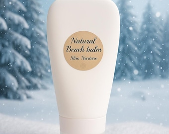 Natural Mineral Moisturising Beach Balm: Zinc (SPF 35) Sun Protection - 120 ml