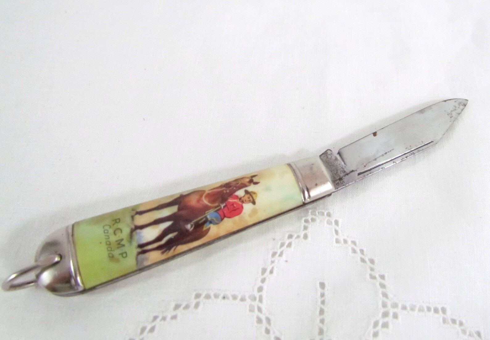 R C M P Knife Royal Mounted Canadian Police Souvenir Pocket Etsy