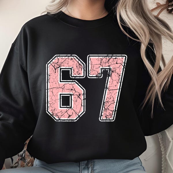 Number 67 Png - Etsy