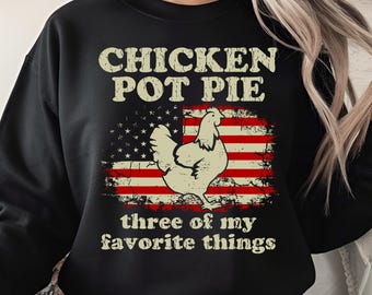 Funny Chicken Pot Pie T-Shirt - Chicken Pi Day Humor Tee - Unisex Cotton T-Shirt For Men & Women - View #6