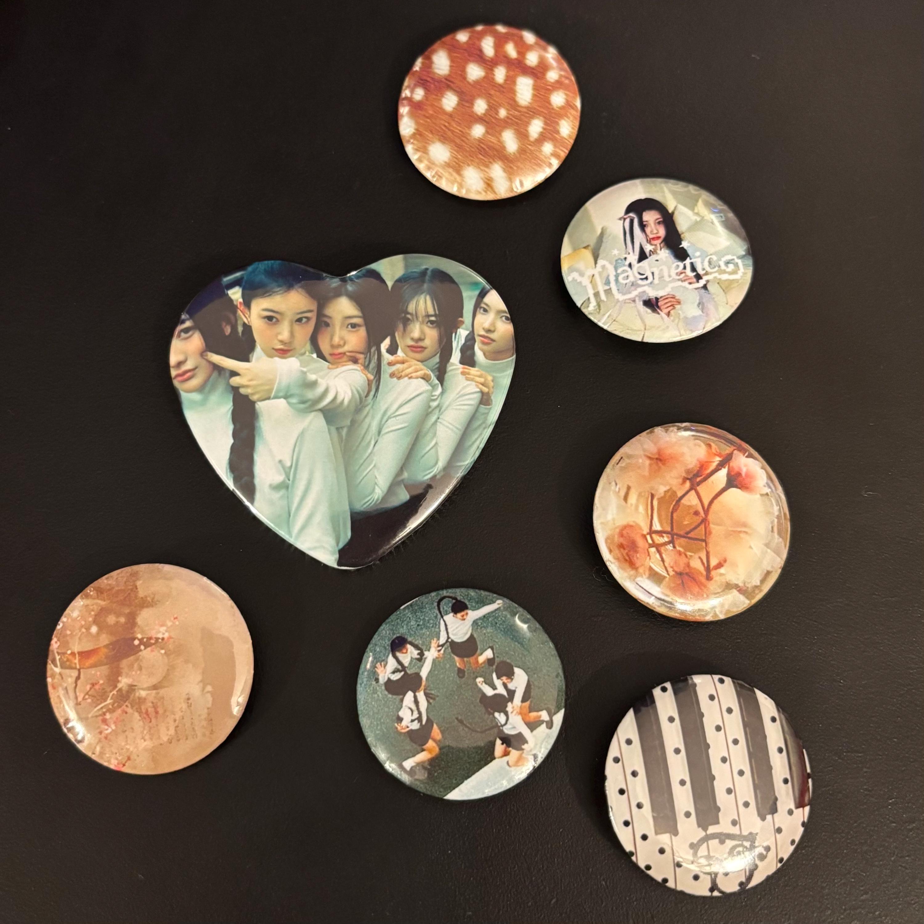 Illit Pin Badge Set / Button Set! Kpop Merchandise - Etsy