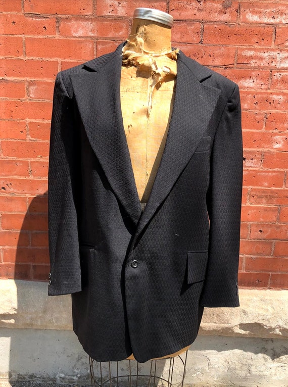 Vintage classic textured sport coat