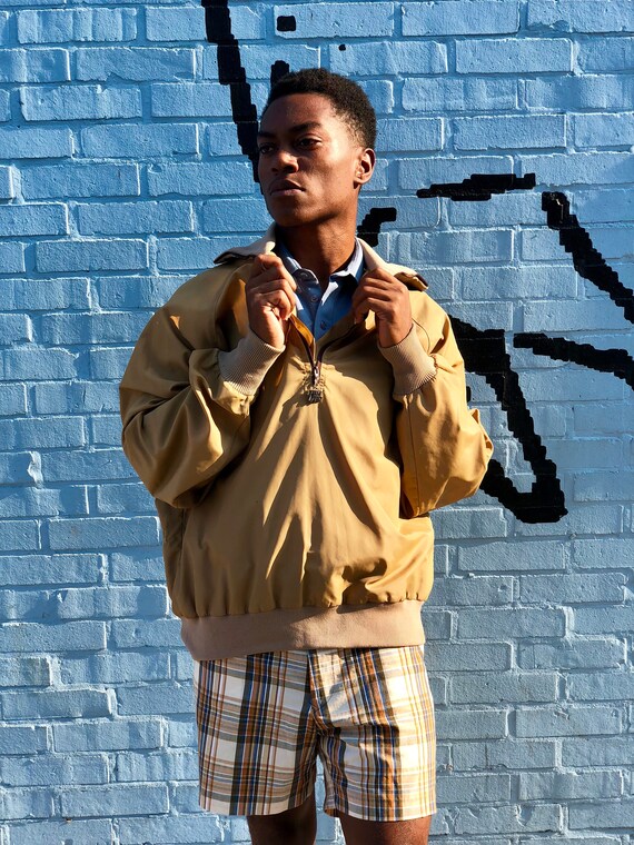 Vintage 1980's Tan West Wind Windbreaker - image 4