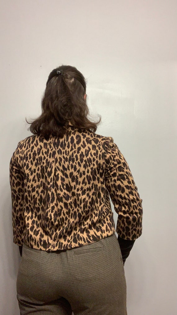 Leopard Print Jacket - image 3