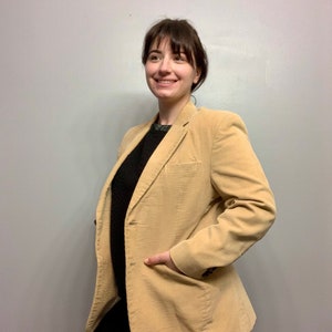 Tan Corduroy Blazer