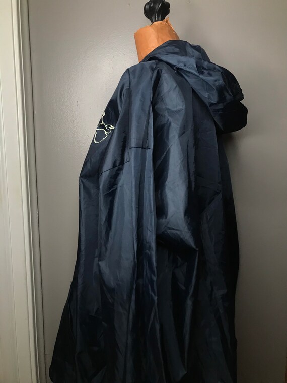 Vintage Navy Blue Windbreaker - image 3