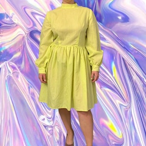 Yellow Striped Dress image 1