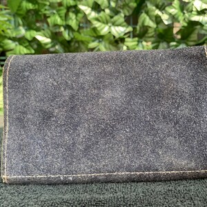 Black Suede Wallet image 4