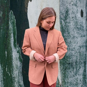 Vintage 1970&#39;s Mauve Sport Coat