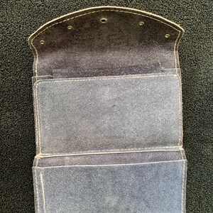 Black Suede Wallet image 3