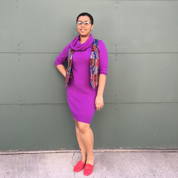 Vintage 1990's Aztec Print Multicolored Vest - image 5