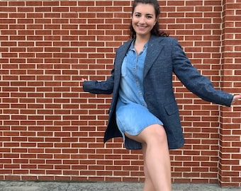 Vintage Blue Blazer