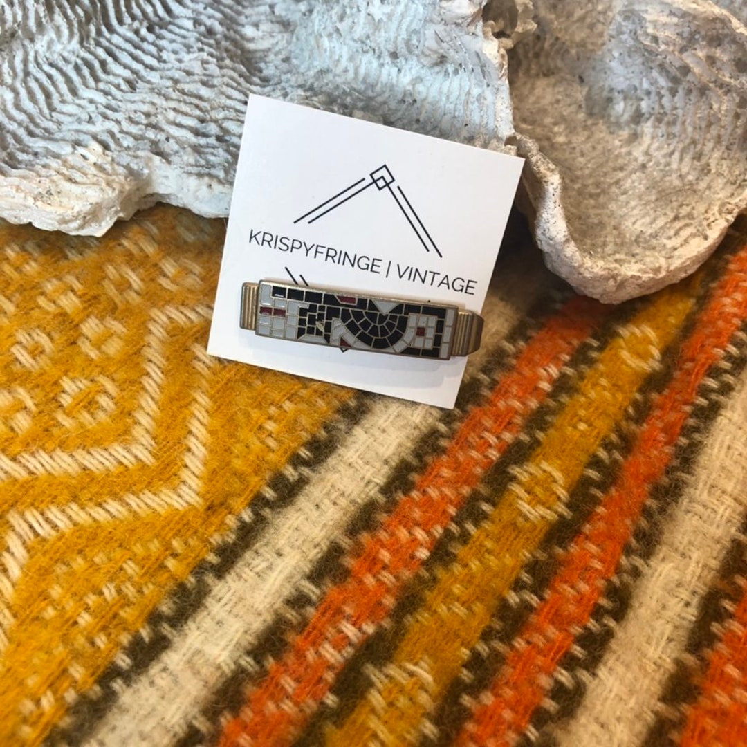 Vintage Mosaic Money Clip - Etsy display picture 1