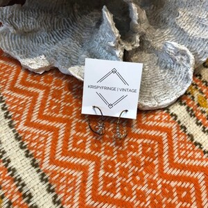 Vintage hoop earrings