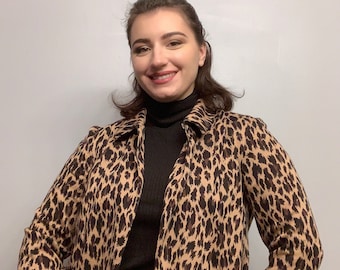 Leopard Print Jacket