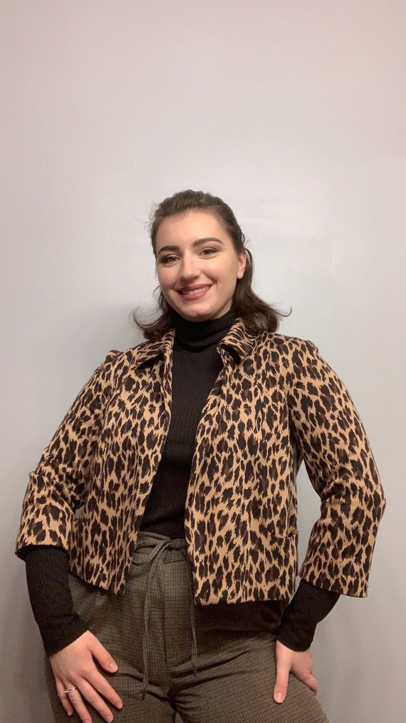 Leopard Print Jacket - image 1