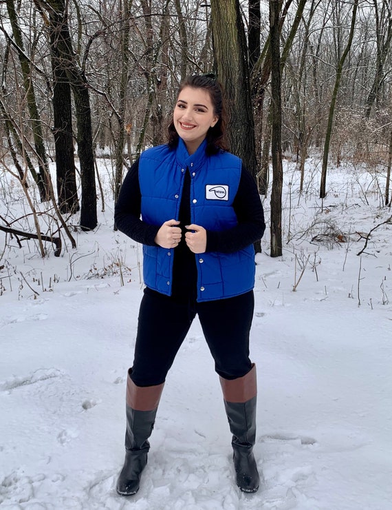 National Blue Puffer Vest