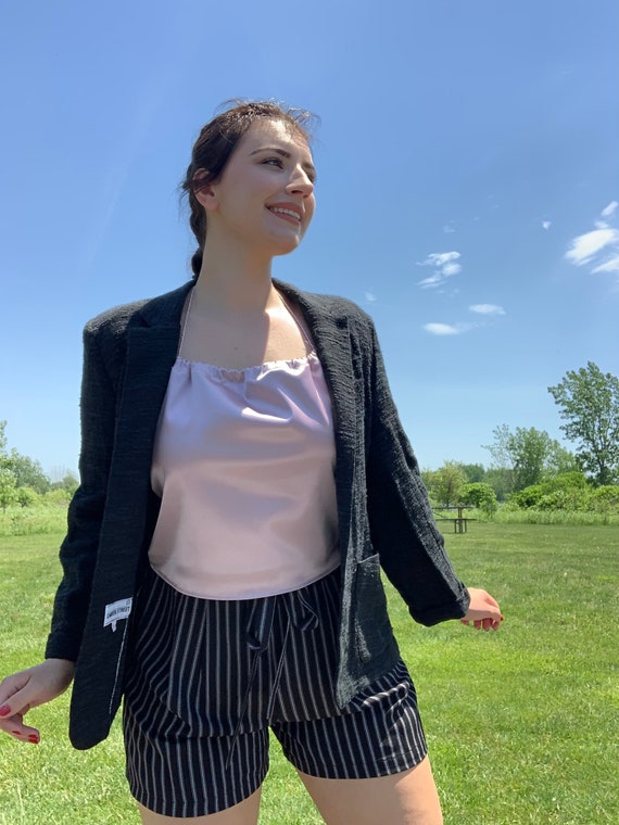 Retro Black Jacket - image 1