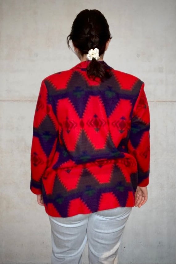 Red and Navy Jacket - image 3