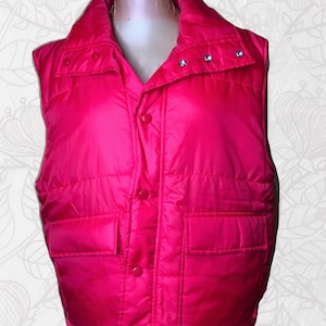 Red Puffer Vest