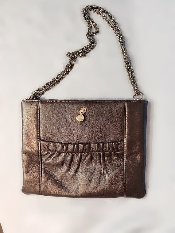 Vintage Andé Brown Leather Purse - image 1