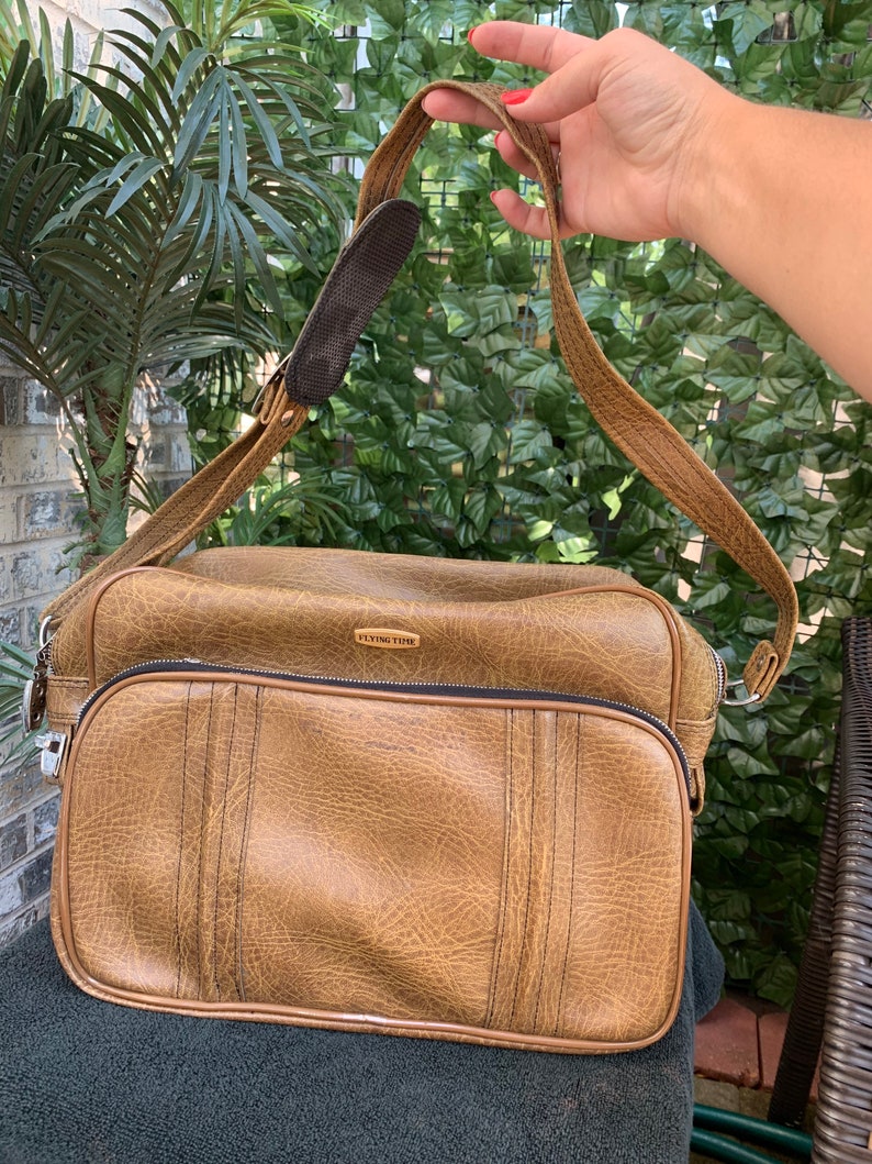 Brown Leather Satchel image 3