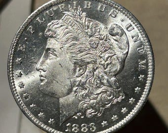 1883 O Morgan Silver Dollar In MS/BU Condition. Frosty Gem!