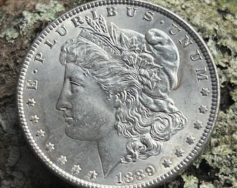1889 Morgan Silver Dollar In MS/BU Condition. Sweet Cartwheel Lady!