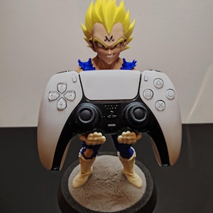 Soporte para mando de PS5 Vegeta Majin Dragon Ball – Soporte para teléfono gaming – Figura 3D