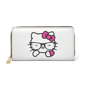 Bonita cartera con cremallera de gato, cartera rosa de gato para niños, cartera de dibujos animados para ella, regalo divertido para cumpleaños, escuela o días festivos.