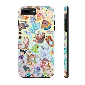 Colorful Character Phone Cases, Cartoon Phone Covers, Fun Tough Cases for Kids, Customizable Gifts, Unique Phone Accessories