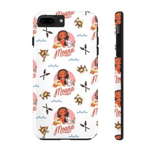 Moana-telefoonhoesje - stoere telefoonhoesjes, Disney-liefhebber cadeau, accessoire oceaanthema, verjaardagscadeau kind, schattige cartoon-hoesje