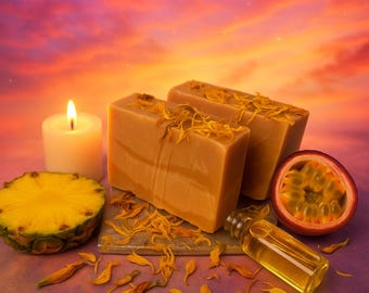 Pineapple and Passionfruit Artisan Soap