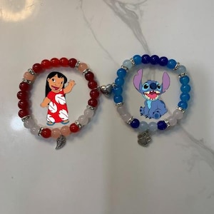 Lilo and Stitch Matching Bracelet Set
