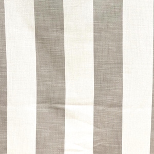 Perennials Indoor Outdoor Upholstery Fabric Vintage Stripe Dove By The Yard