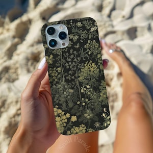 Dark Botanicals Phone Case | Gothic Fairy Grunge, iPhone 17 Pixel 10 Galaxy S26