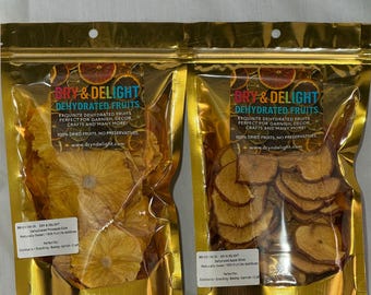 Snackbundel met gedroogde appel en ananas: geen toegevoegde suikers
