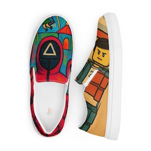 Women&#39;s laceless canvas tennis shoes