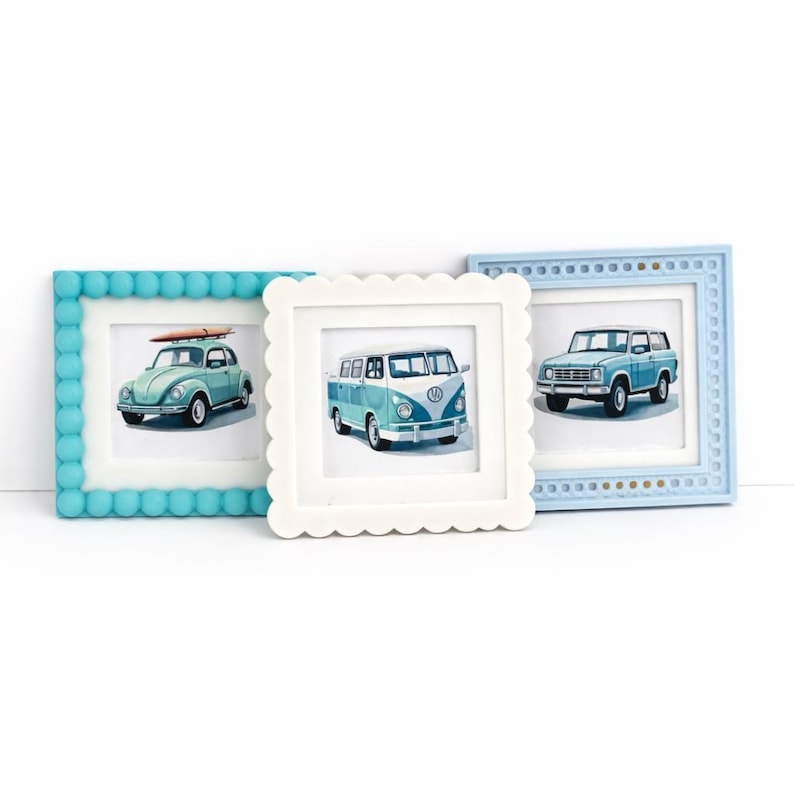 Mini Dollhouse Frame Styling Kit | Scallop, Rattan, Bobbin STL (digital ...
