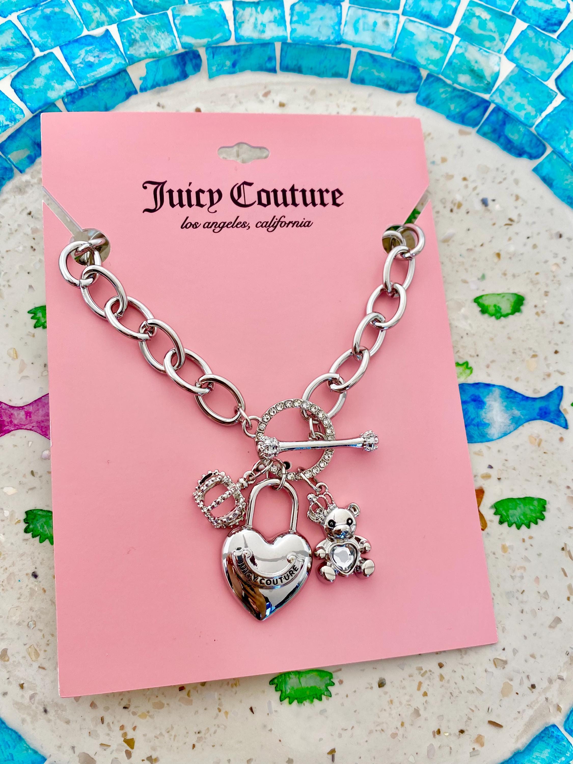 Juicy Couture Heart Necklace - Etsy