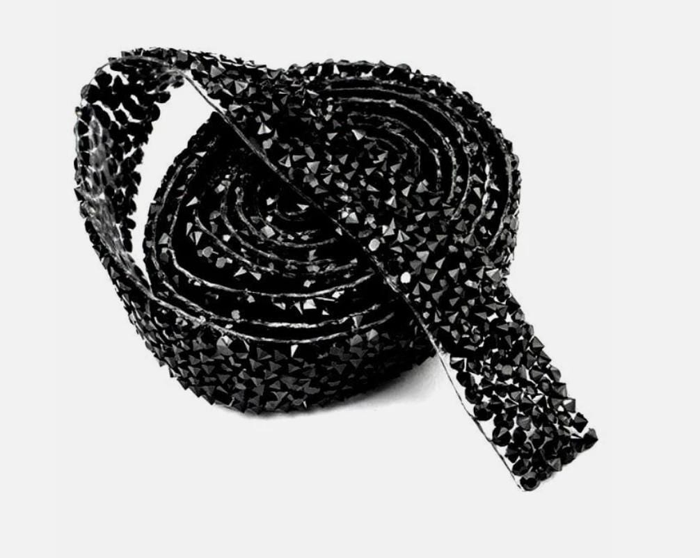 Black Rhinestone Belt for Dress - Etsy